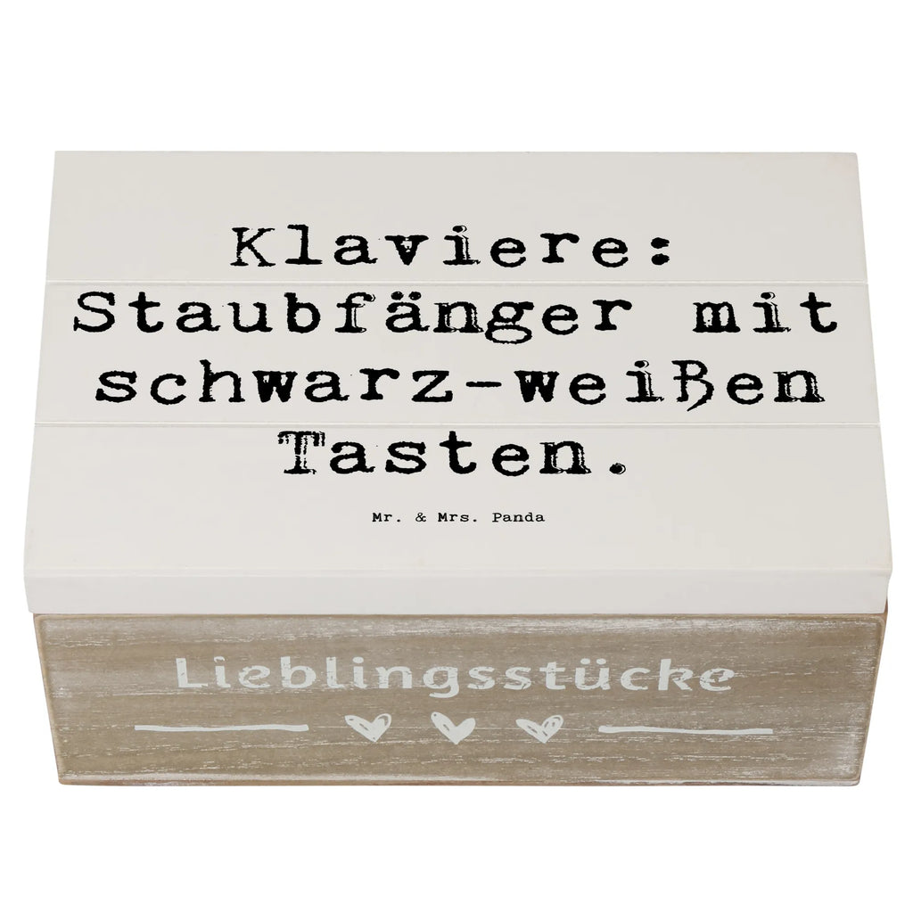 Holzkiste Spruch Klavier Staubfänger Holzkiste, Kiste, Schatzkiste, Truhe, Schatulle, XXL, Erinnerungsbox, Erinnerungskiste, Dekokiste, Aufbewahrungsbox, Geschenkbox, Geschenkdose, Instrumente, Geschenke Musiker, Musikliebhaber