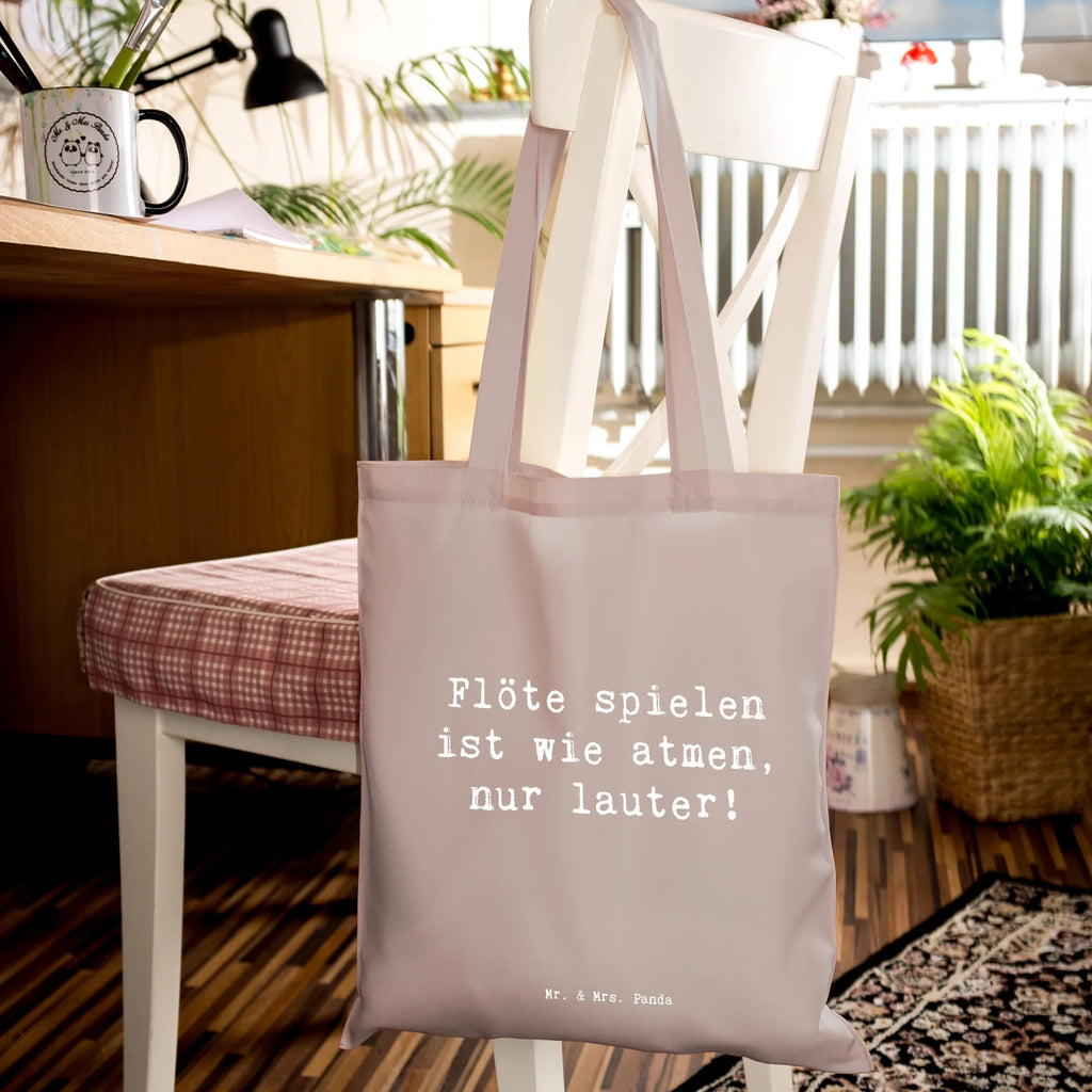 Tragetasche Spruch Flöte Atem Beuteltasche, Beutel, Einkaufstasche, Jutebeutel, Stoffbeutel, Tasche, Shopper, Umhängetasche, Strandtasche, Schultertasche, Stofftasche, Tragetasche, Badetasche, Jutetasche, Einkaufstüte, Laptoptasche, Instrumente, Geschenke Musiker, Musikliebhaber