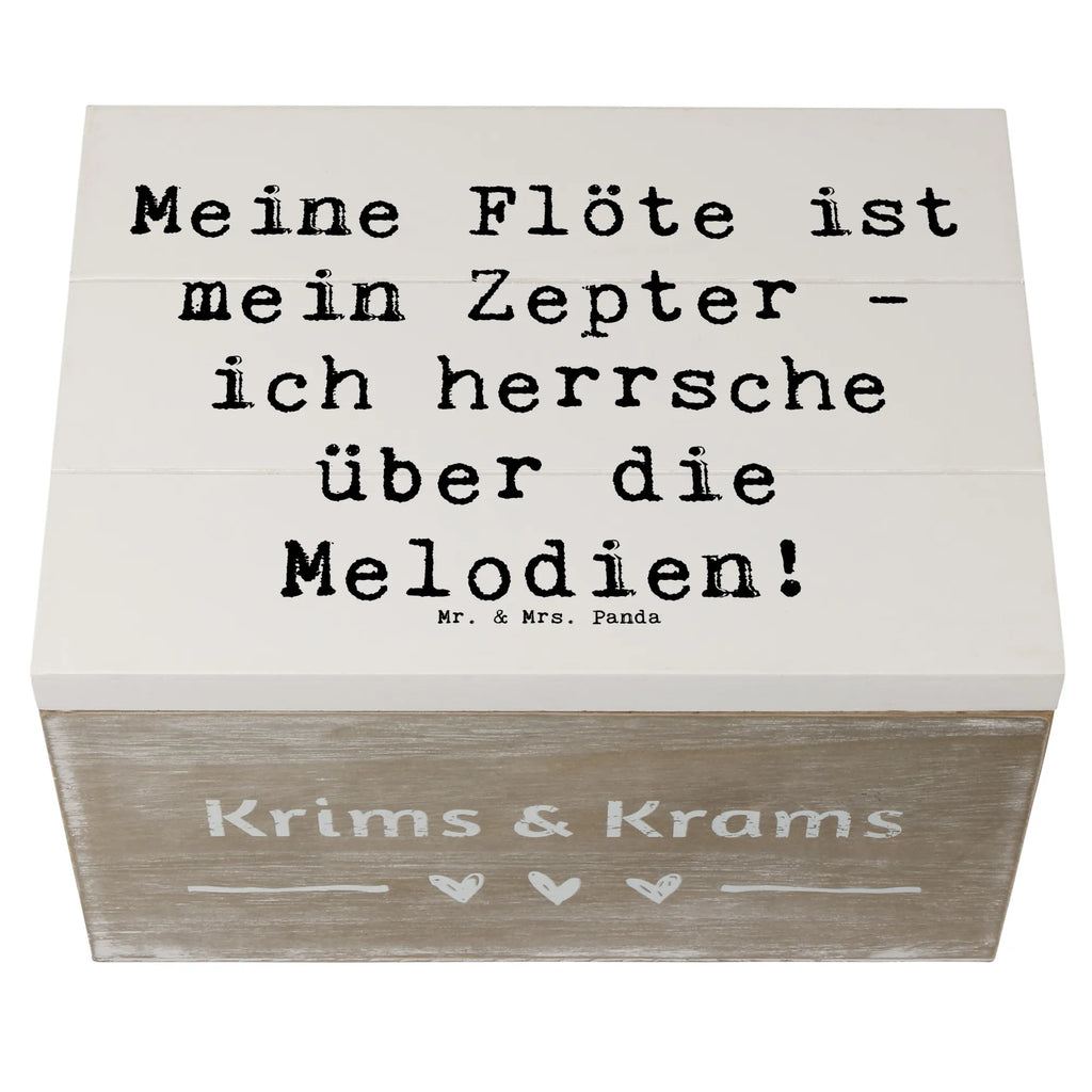 Holzkiste Spruch Flötenzauber Holzkiste, Kiste, Schatzkiste, Truhe, Schatulle, XXL, Erinnerungsbox, Erinnerungskiste, Dekokiste, Aufbewahrungsbox, Geschenkbox, Geschenkdose, Instrumente, Geschenke Musiker, Musikliebhaber