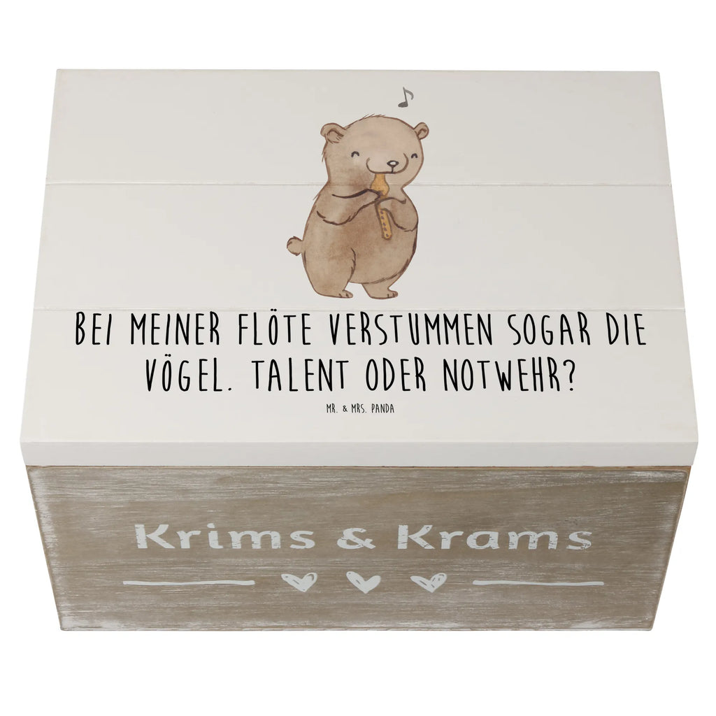 Holzkiste Besondere Flöte Holzkiste, Kiste, Schatzkiste, Truhe, Schatulle, XXL, Erinnerungsbox, Erinnerungskiste, Dekokiste, Aufbewahrungsbox, Geschenkbox, Geschenkdose, Instrumente, Geschenke Musiker, Musikliebhaber