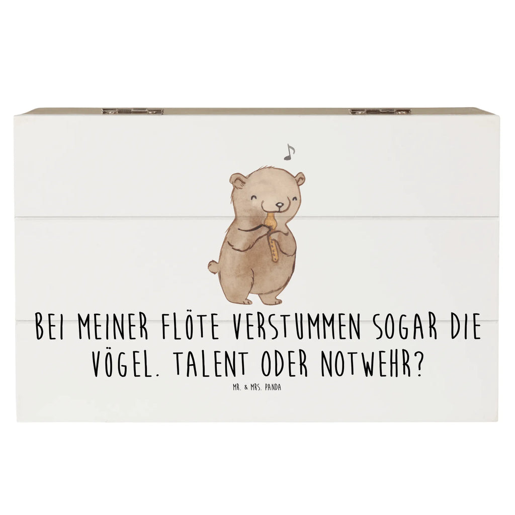 Holzkiste Besondere Flöte Holzkiste, Kiste, Schatzkiste, Truhe, Schatulle, XXL, Erinnerungsbox, Erinnerungskiste, Dekokiste, Aufbewahrungsbox, Geschenkbox, Geschenkdose, Instrumente, Geschenke Musiker, Musikliebhaber