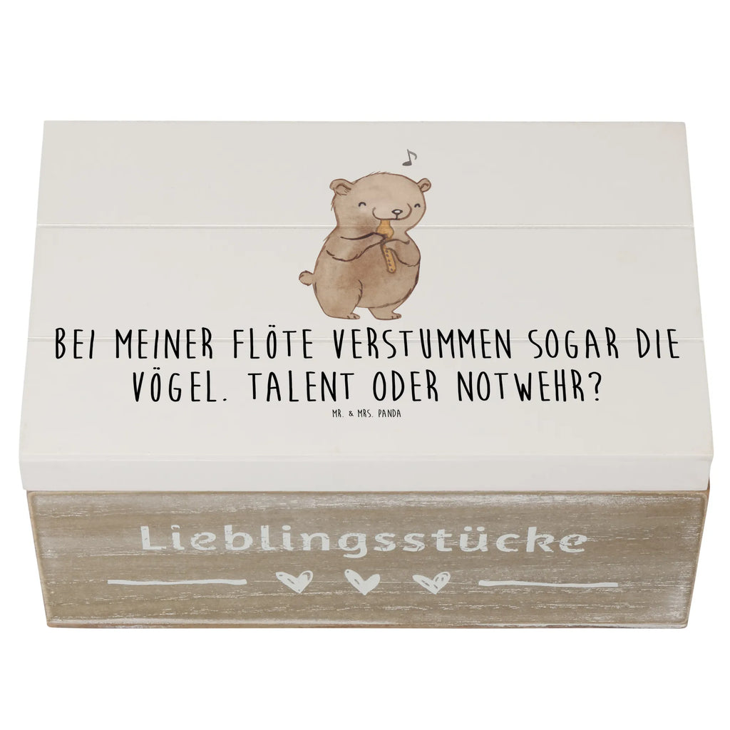 Holzkiste Besondere Flöte Holzkiste, Kiste, Schatzkiste, Truhe, Schatulle, XXL, Erinnerungsbox, Erinnerungskiste, Dekokiste, Aufbewahrungsbox, Geschenkbox, Geschenkdose, Instrumente, Geschenke Musiker, Musikliebhaber