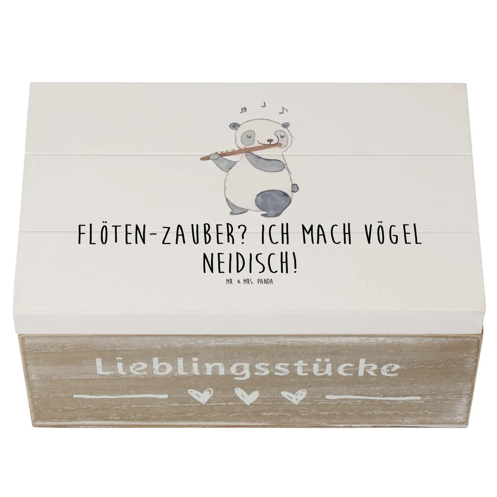 Holzkiste Flöte Zauber Holzkiste, Kiste, Schatzkiste, Truhe, Schatulle, XXL, Erinnerungsbox, Erinnerungskiste, Dekokiste, Aufbewahrungsbox, Geschenkbox, Geschenkdose, Instrumente, Geschenke Musiker, Musikliebhaber