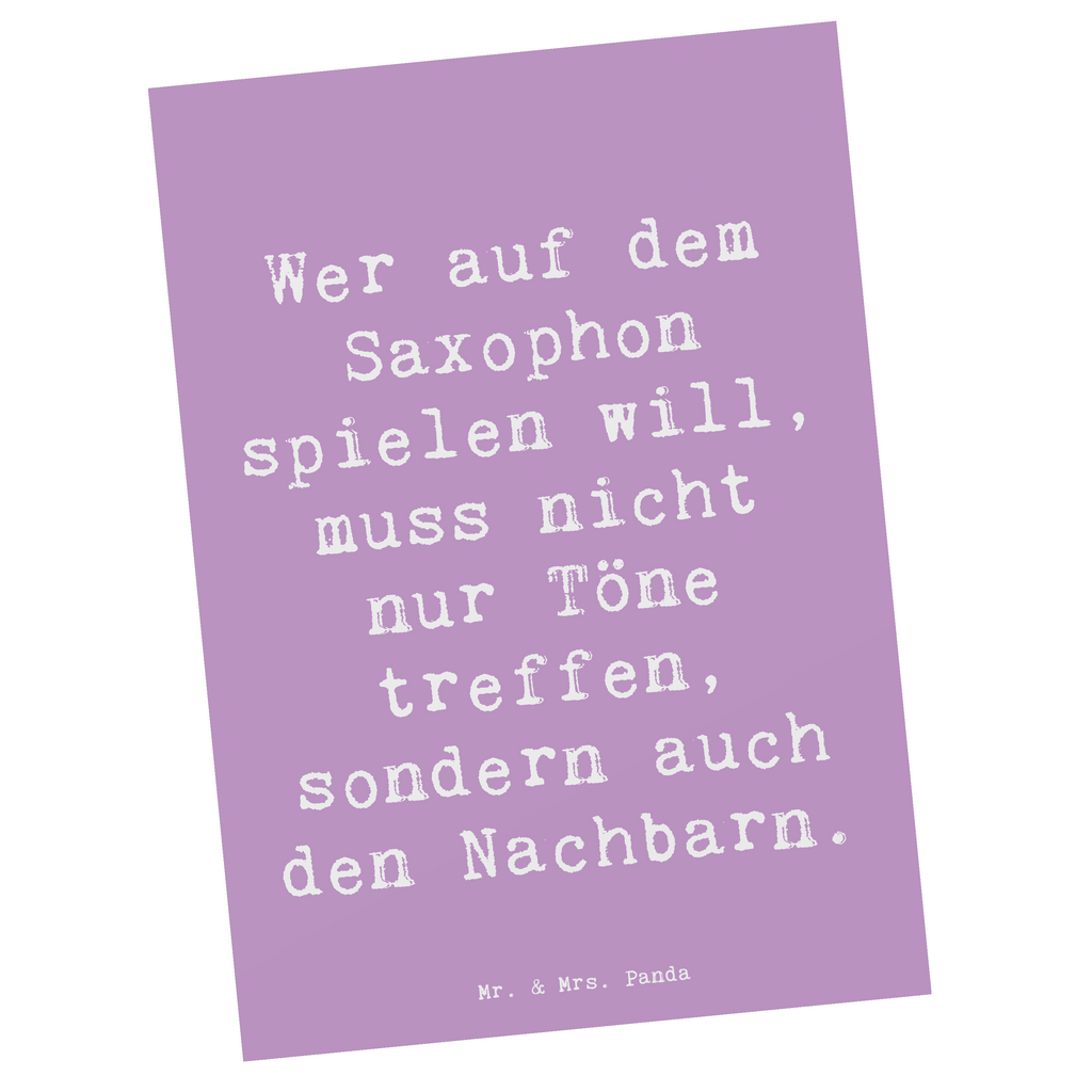 Postkarte Spruch Saxophon Spieler Postkarte, Karte, Geschenkkarte, Grußkarte, Einladung, Ansichtskarte, Geburtstagskarte, Einladungskarte, Dankeskarte, Ansichtskarten, Einladung Geburtstag, Einladungskarten Geburtstag, Instrumente, Geschenke Musiker, Musikliebhaber