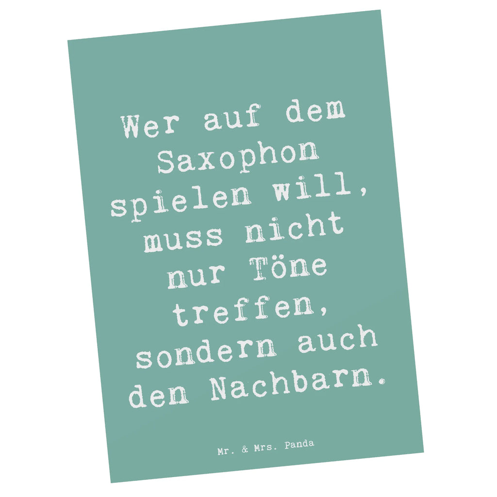 Postkarte Spruch Saxophon Spieler Postkarte, Karte, Geschenkkarte, Grußkarte, Einladung, Ansichtskarte, Geburtstagskarte, Einladungskarte, Dankeskarte, Ansichtskarten, Einladung Geburtstag, Einladungskarten Geburtstag, Instrumente, Geschenke Musiker, Musikliebhaber