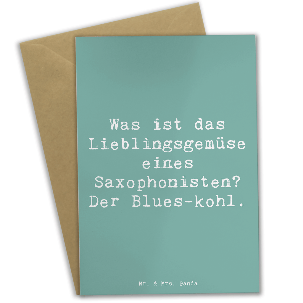 Grußkarte Spruch Saxophon Blues Grußkarte, Klappkarte, Einladungskarte, Glückwunschkarte, Hochzeitskarte, Geburtstagskarte, Karte, Ansichtskarten, Instrumente, Geschenke Musiker, Musikliebhaber