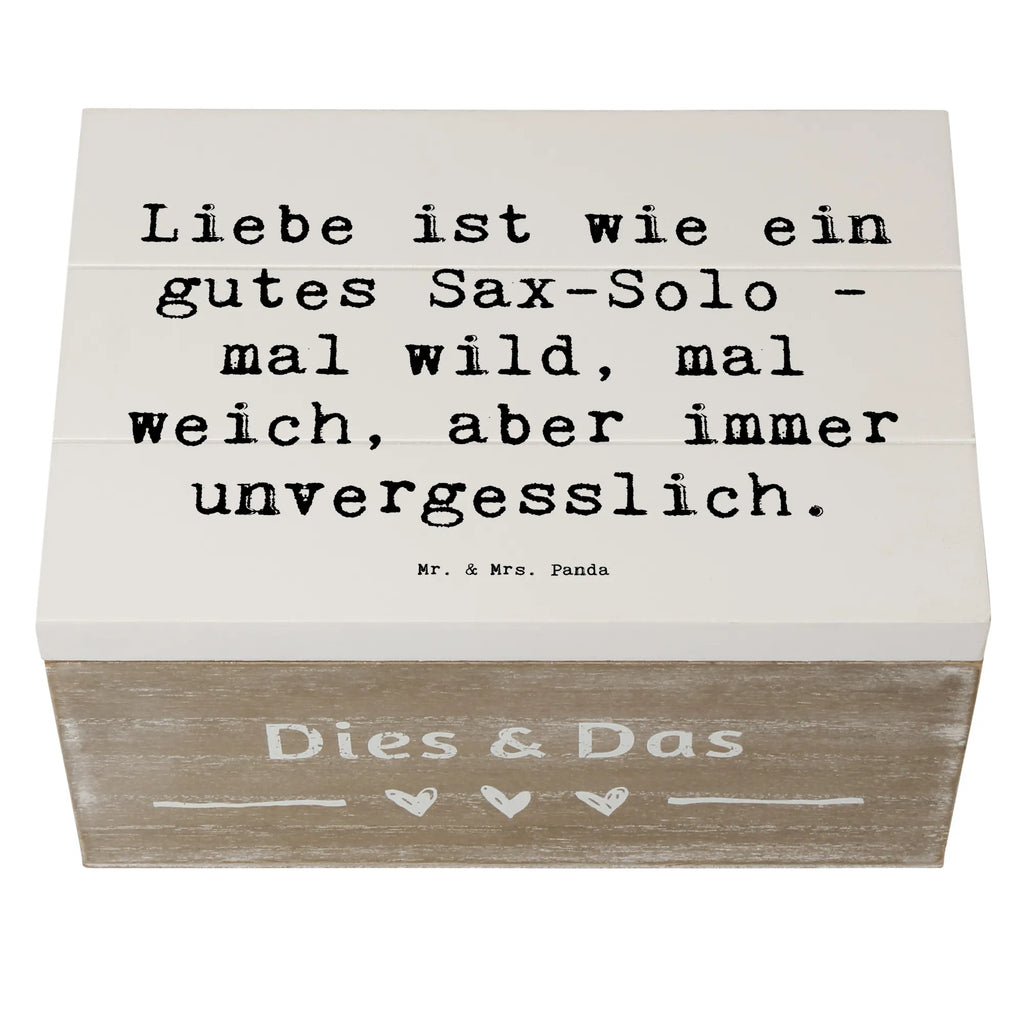 Holzkiste Spruch Saxophon Liebe Holzkiste, Kiste, Schatzkiste, Truhe, Schatulle, XXL, Erinnerungsbox, Erinnerungskiste, Dekokiste, Aufbewahrungsbox, Geschenkbox, Geschenkdose, Instrumente, Geschenke Musiker, Musikliebhaber