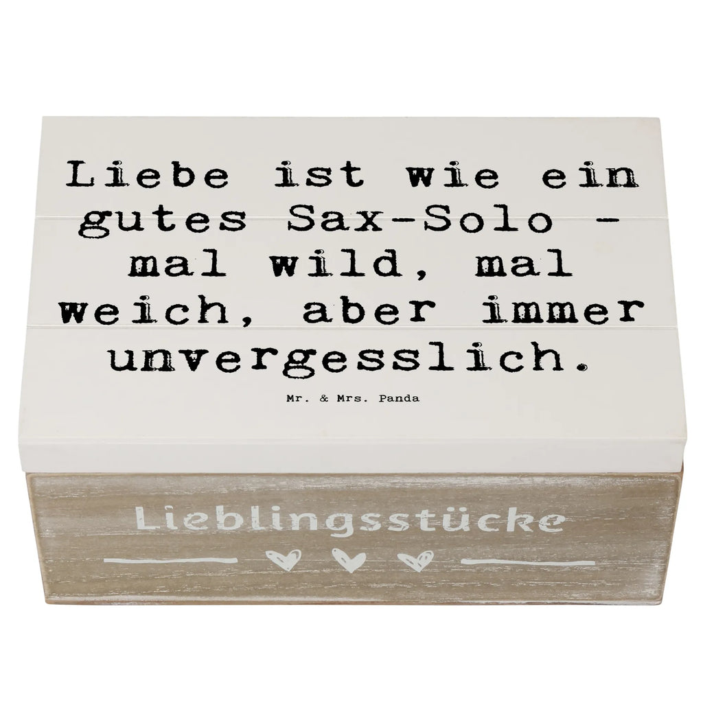 Holzkiste Spruch Saxophon Liebe Holzkiste, Kiste, Schatzkiste, Truhe, Schatulle, XXL, Erinnerungsbox, Erinnerungskiste, Dekokiste, Aufbewahrungsbox, Geschenkbox, Geschenkdose, Instrumente, Geschenke Musiker, Musikliebhaber