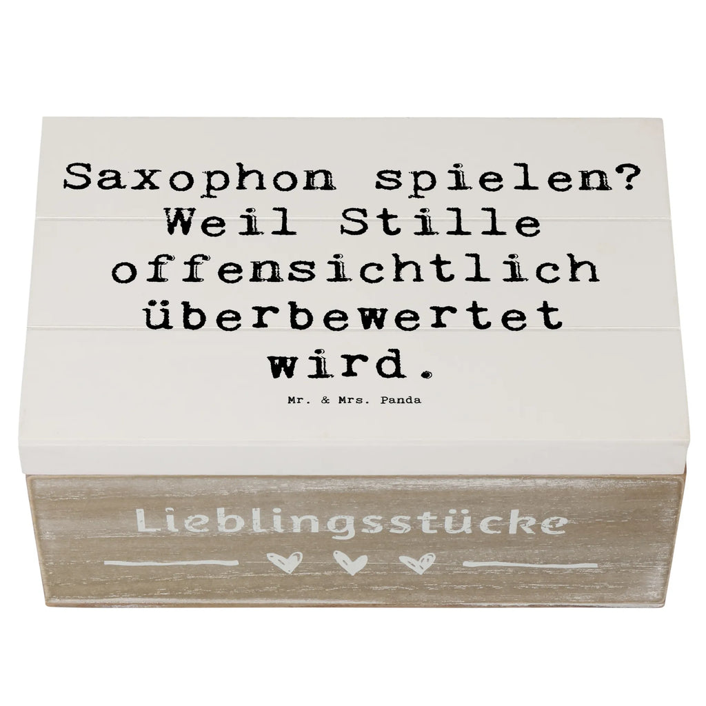 Holzkiste Spruch Saxophon Leidenschaft Holzkiste, Kiste, Schatzkiste, Truhe, Schatulle, XXL, Erinnerungsbox, Erinnerungskiste, Dekokiste, Aufbewahrungsbox, Geschenkbox, Geschenkdose, Instrumente, Geschenke Musiker, Musikliebhaber