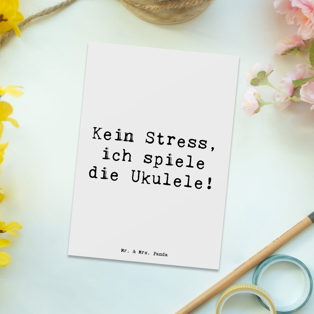 Postkarte Spruch Ukulele Entspannung Postkarte, Karte, Geschenkkarte, Grußkarte, Einladung, Ansichtskarte, Geburtstagskarte, Einladungskarte, Dankeskarte, Ansichtskarten, Einladung Geburtstag, Einladungskarten Geburtstag, Instrumente, Geschenke Musiker, Musikliebhaber