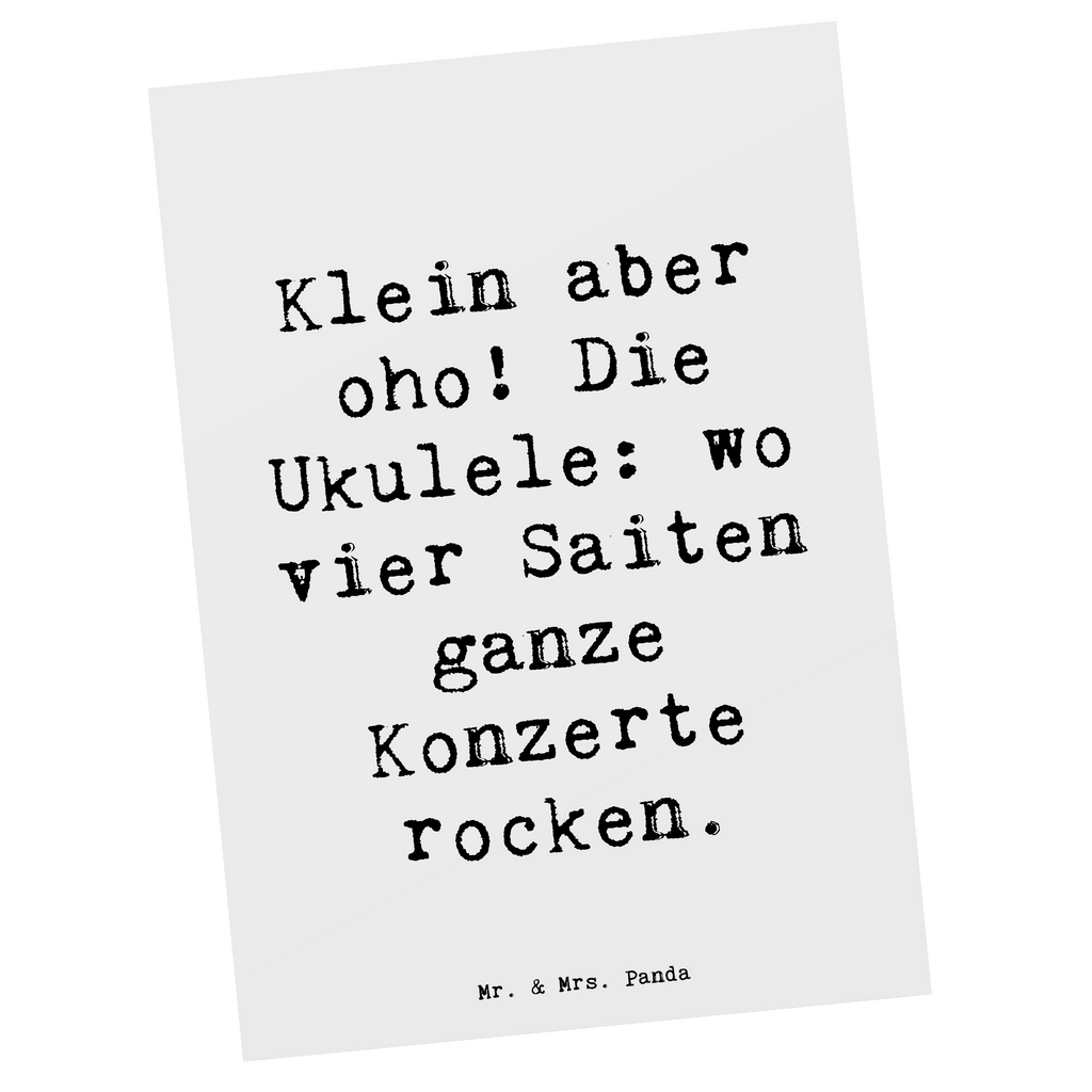 Postkarte Spruch Ukulele Magie Postkarte, Karte, Geschenkkarte, Grußkarte, Einladung, Ansichtskarte, Geburtstagskarte, Einladungskarte, Dankeskarte, Ansichtskarten, Einladung Geburtstag, Einladungskarten Geburtstag, Instrumente, Geschenke Musiker, Musikliebhaber