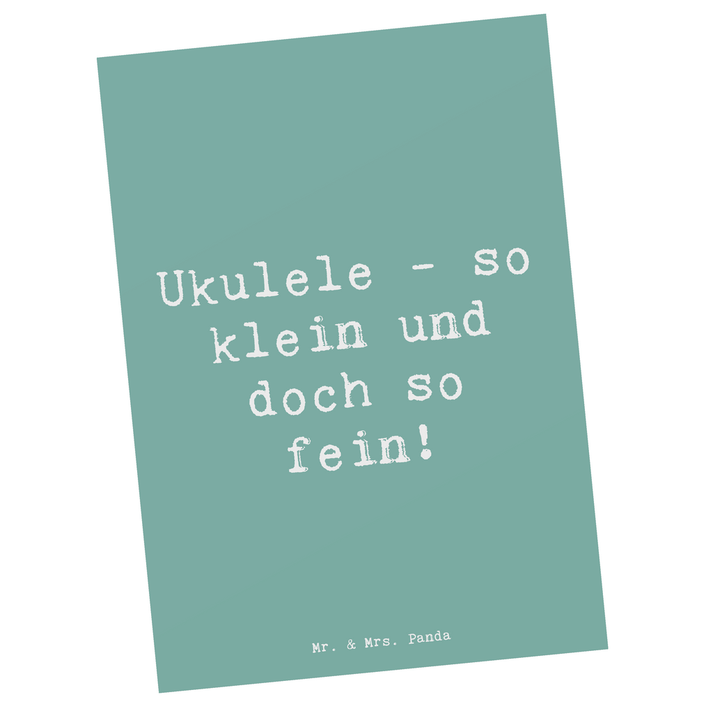 Postkarte Spruch Zauberhafte Ukulele Postkarte, Karte, Geschenkkarte, Grußkarte, Einladung, Ansichtskarte, Geburtstagskarte, Einladungskarte, Dankeskarte, Ansichtskarten, Einladung Geburtstag, Einladungskarten Geburtstag, Instrumente, Geschenke Musiker, Musikliebhaber