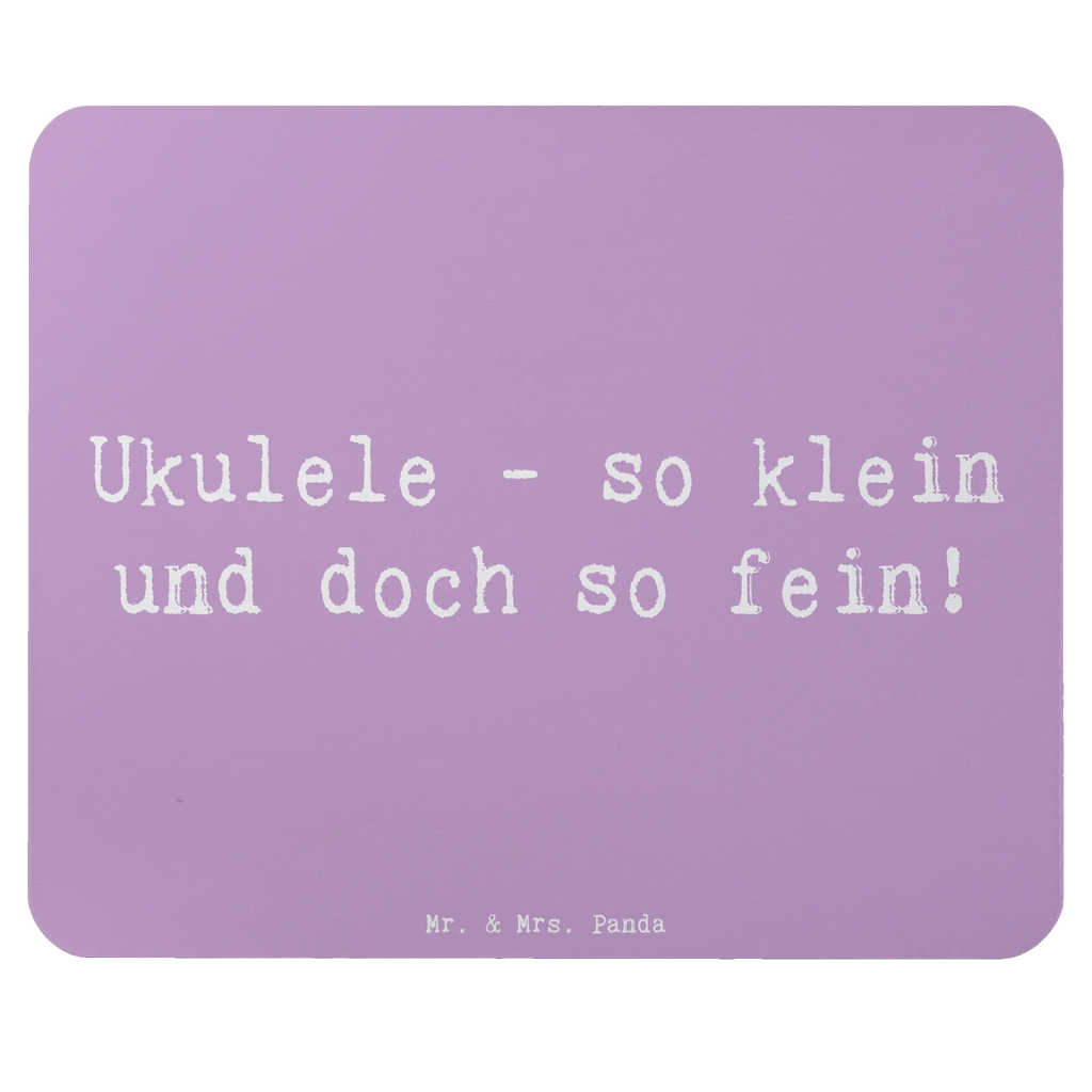 Mauspad Spruch Zauberhafte Ukulele