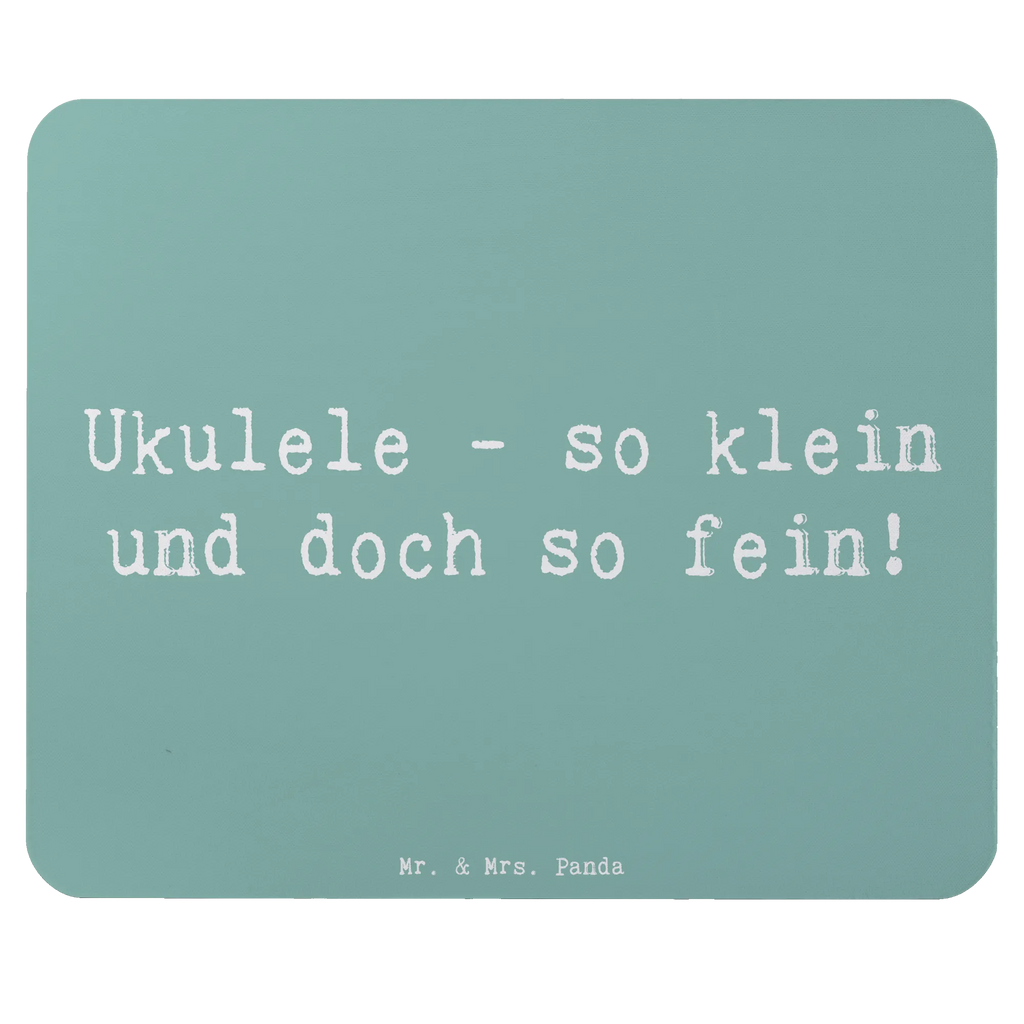 Mauspad Spruch Zauberhafte Ukulele