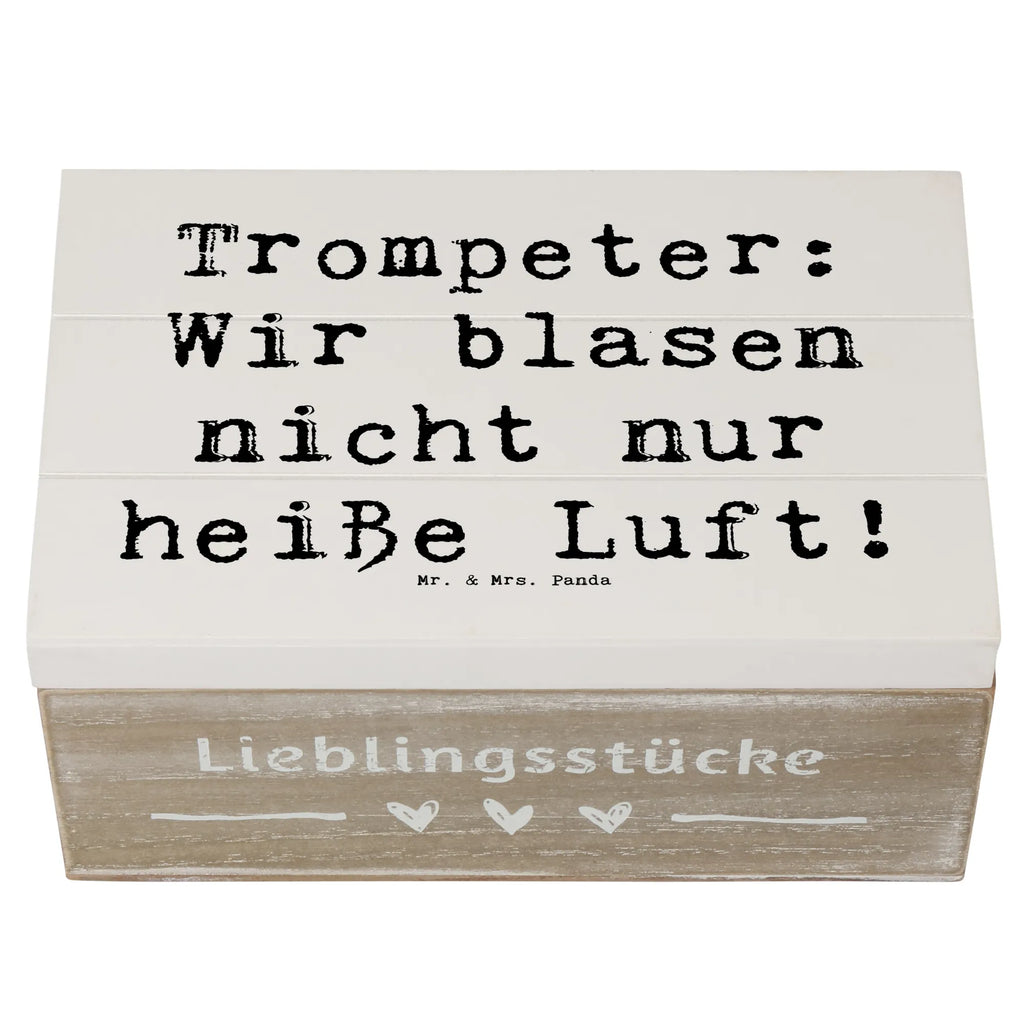 Holzkiste Spruch Trompete Kunst Holzkiste, Kiste, Schatzkiste, Truhe, Schatulle, XXL, Erinnerungsbox, Erinnerungskiste, Dekokiste, Aufbewahrungsbox, Geschenkbox, Geschenkdose, Instrumente, Geschenke Musiker, Musikliebhaber