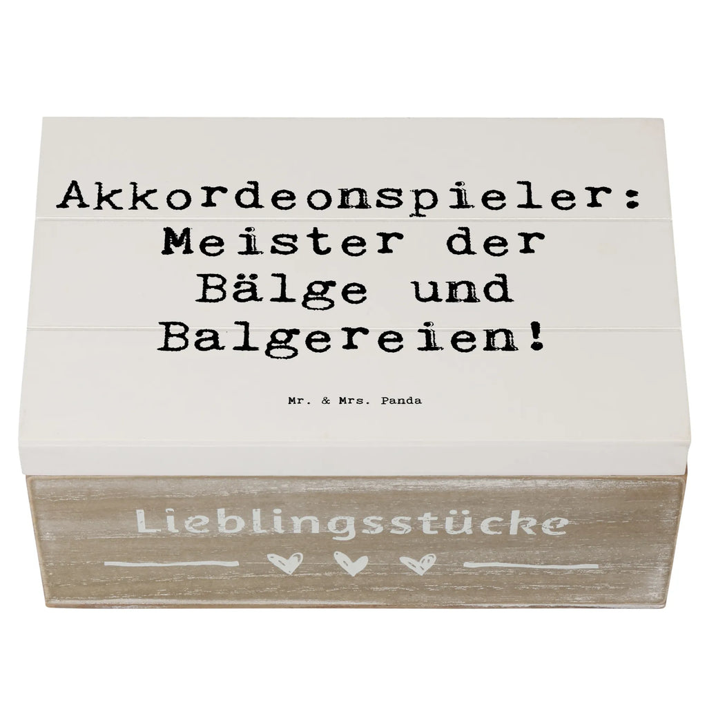 Holzkiste Spruch Akkordeonmeister Holzkiste, Kiste, Schatzkiste, Truhe, Schatulle, XXL, Erinnerungsbox, Erinnerungskiste, Dekokiste, Aufbewahrungsbox, Geschenkbox, Geschenkdose, Instrumente, Geschenke Musiker, Musikliebhaber