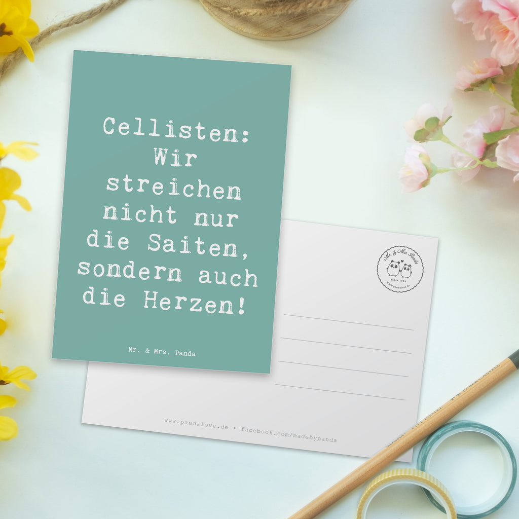 Postkarte Spruch Cello Herz Postkarte, Karte, Geschenkkarte, Grußkarte, Einladung, Ansichtskarte, Geburtstagskarte, Einladungskarte, Dankeskarte, Ansichtskarten, Einladung Geburtstag, Einladungskarten Geburtstag, Instrumente, Geschenke Musiker, Musikliebhaber