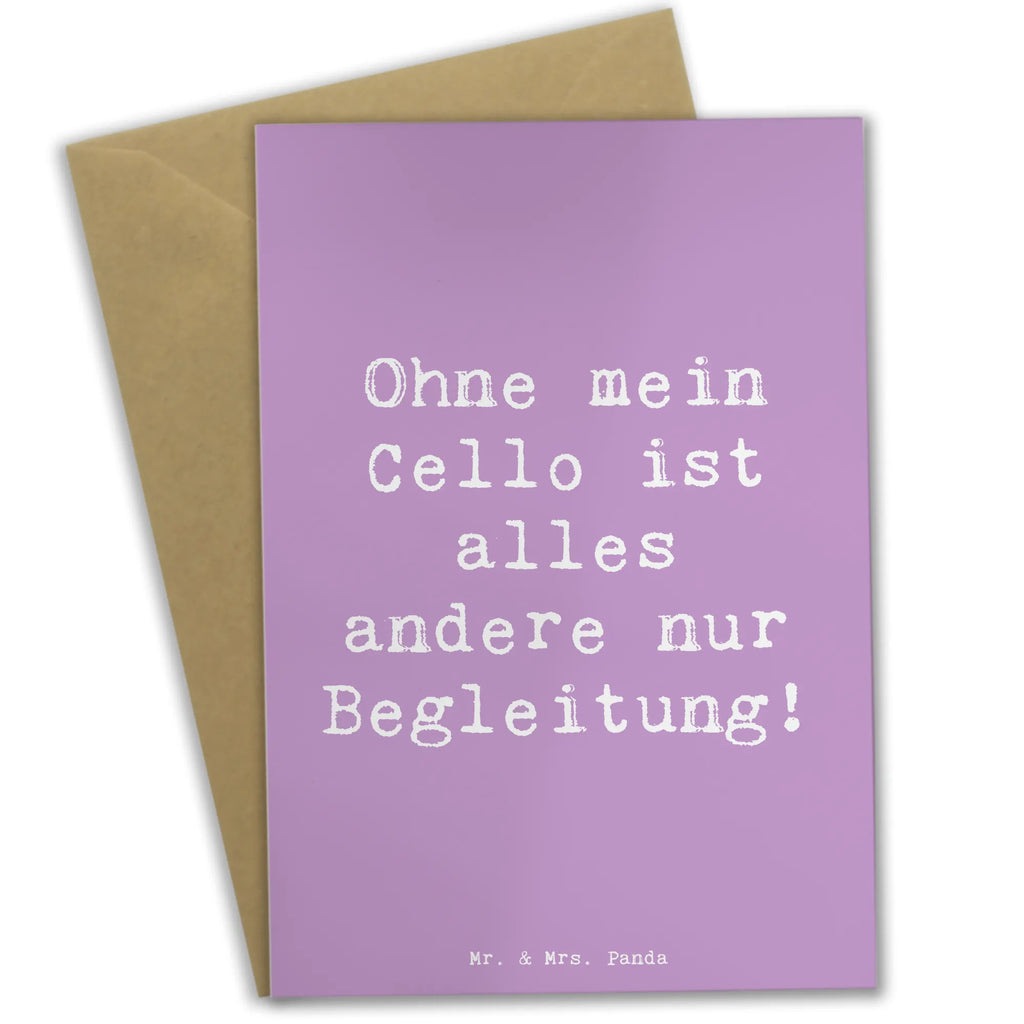 Grußkarte Spruch Cello Magie Grußkarte, Klappkarte, Einladungskarte, Glückwunschkarte, Hochzeitskarte, Geburtstagskarte, Karte, Ansichtskarten, Instrumente, Geschenke Musiker, Musikliebhaber