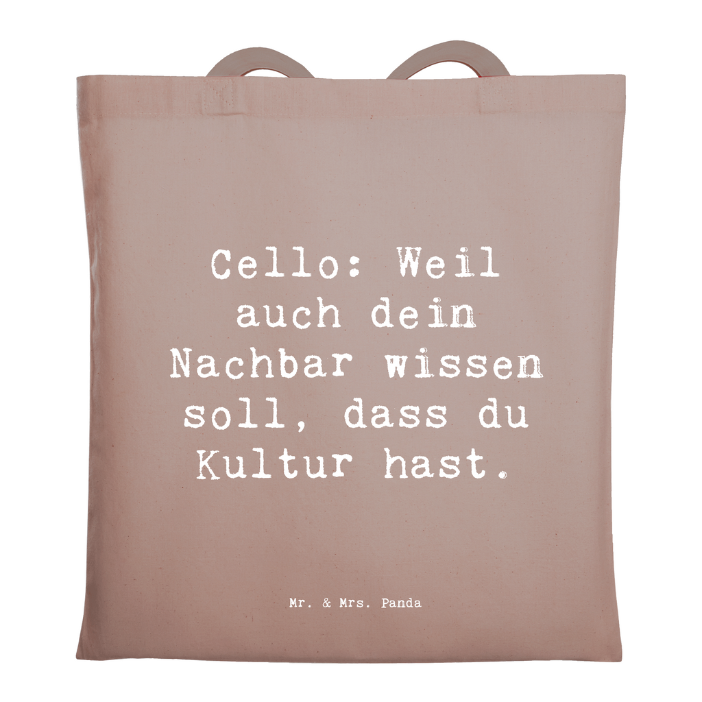 Tragetasche Kultur durch Cello Spruch Beuteltasche, Beutel, Einkaufstasche, Jutebeutel, Stoffbeutel, Tasche, Shopper, Umhängetasche, Strandtasche, Schultertasche, Stofftasche, Tragetasche, Badetasche, Jutetasche, Einkaufstüte, Laptoptasche, Instrumente, Geschenke Musiker, Musikliebhaber