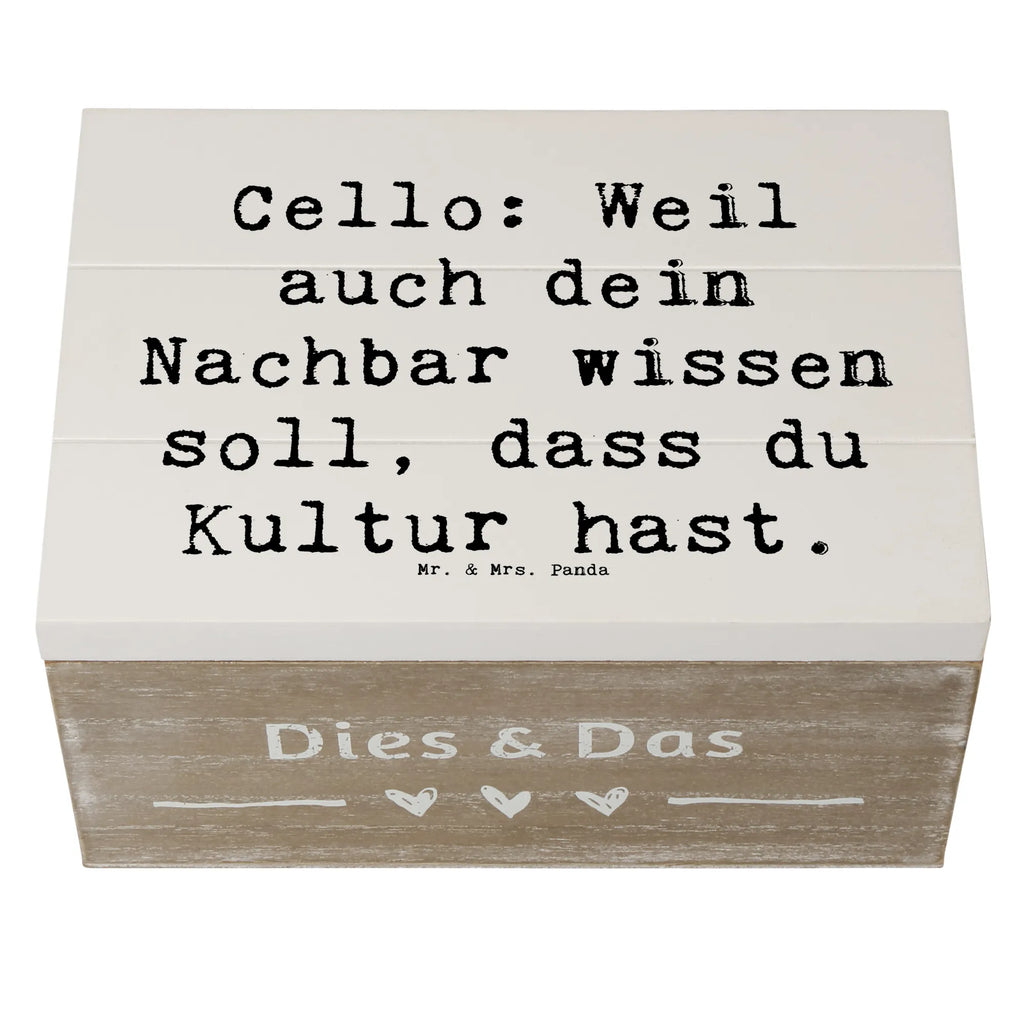 Holzkiste Spruch Cello Kultur Holzkiste, Kiste, Schatzkiste, Truhe, Schatulle, XXL, Erinnerungsbox, Erinnerungskiste, Dekokiste, Aufbewahrungsbox, Geschenkbox, Geschenkdose, Instrumente, Geschenke Musiker, Musikliebhaber