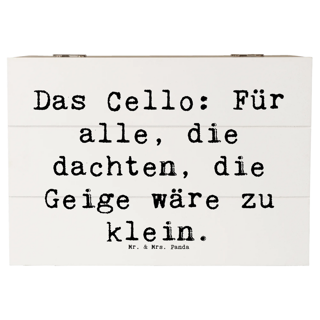 Holzkiste Spruch Cello Magie Holzkiste, Kiste, Schatzkiste, Truhe, Schatulle, XXL, Erinnerungsbox, Erinnerungskiste, Dekokiste, Aufbewahrungsbox, Geschenkbox, Geschenkdose, Instrumente, Geschenke Musiker, Musikliebhaber