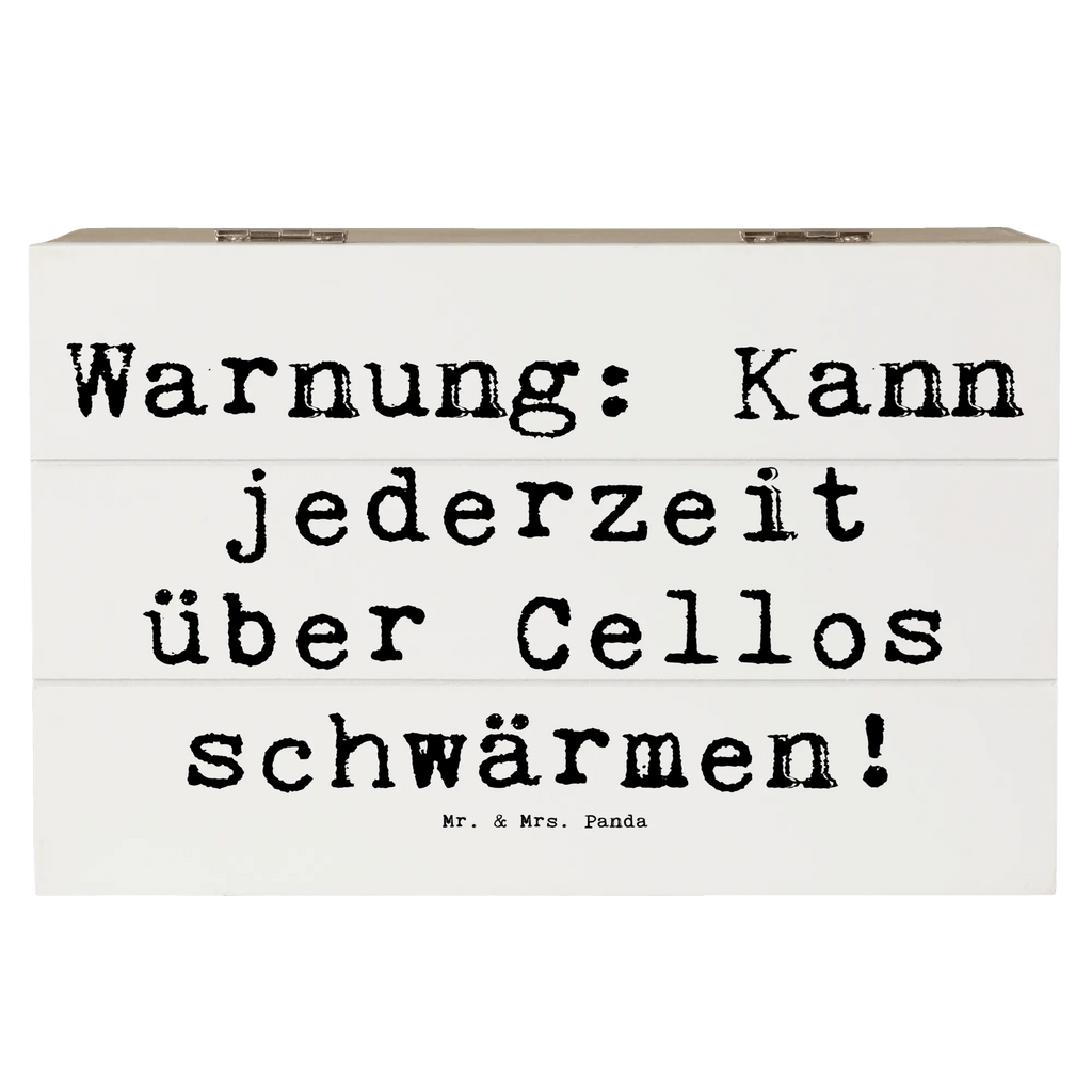 Holzkiste Spruch Cello Schwärmerei Holzkiste, Kiste, Schatzkiste, Truhe, Schatulle, XXL, Erinnerungsbox, Erinnerungskiste, Dekokiste, Aufbewahrungsbox, Geschenkbox, Geschenkdose, Instrumente, Geschenke Musiker, Musikliebhaber