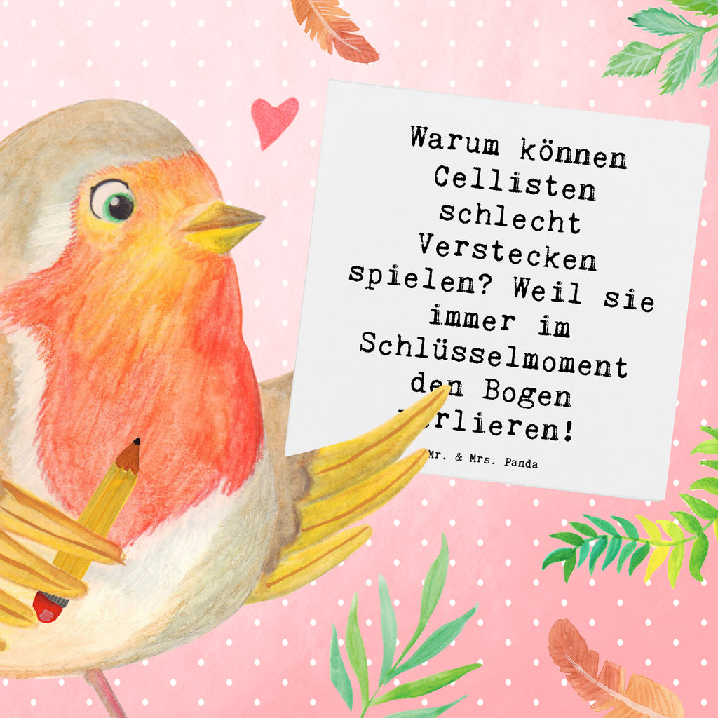 Deluxe Karte Spruch Cello Schlüsselmoment Karte, Grußkarte, Klappkarte, Einladungskarte, Glückwunschkarte, Hochzeitskarte, Geburtstagskarte, Hochwertige Grußkarte, Hochwertige Klappkarte, Instrumente, Geschenke Musiker, Musikliebhaber