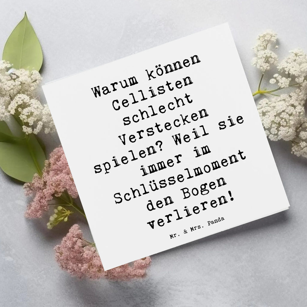 Deluxe Karte Spruch Cello Schlüsselmoment Karte, Grußkarte, Klappkarte, Einladungskarte, Glückwunschkarte, Hochzeitskarte, Geburtstagskarte, Hochwertige Grußkarte, Hochwertige Klappkarte, Instrumente, Geschenke Musiker, Musikliebhaber