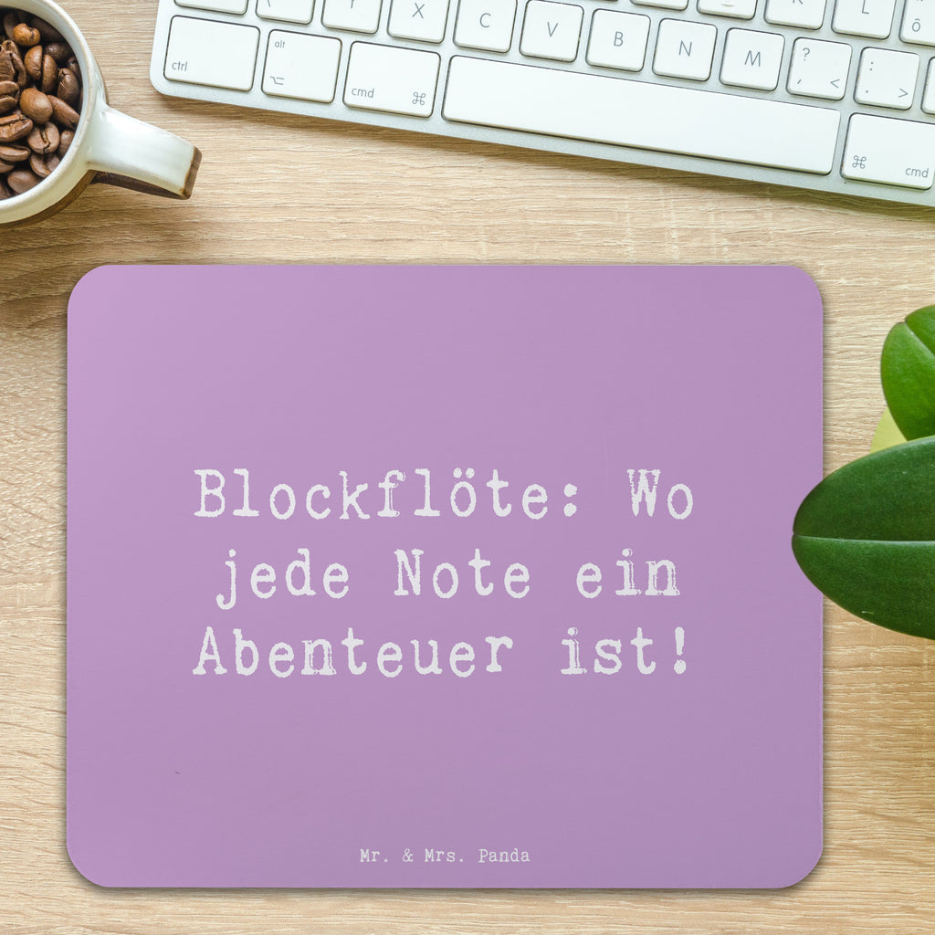 Mauspad Spruch Abenteuer Blockflöte Mousepad, Computer zubehör, Büroausstattung, PC Zubehör, Arbeitszimmer, Mauspad, Einzigartiges Mauspad, Designer Mauspad, Mausunterlage, Mauspad Büro, Instrumente, Geschenke Musiker, Musikliebhaber