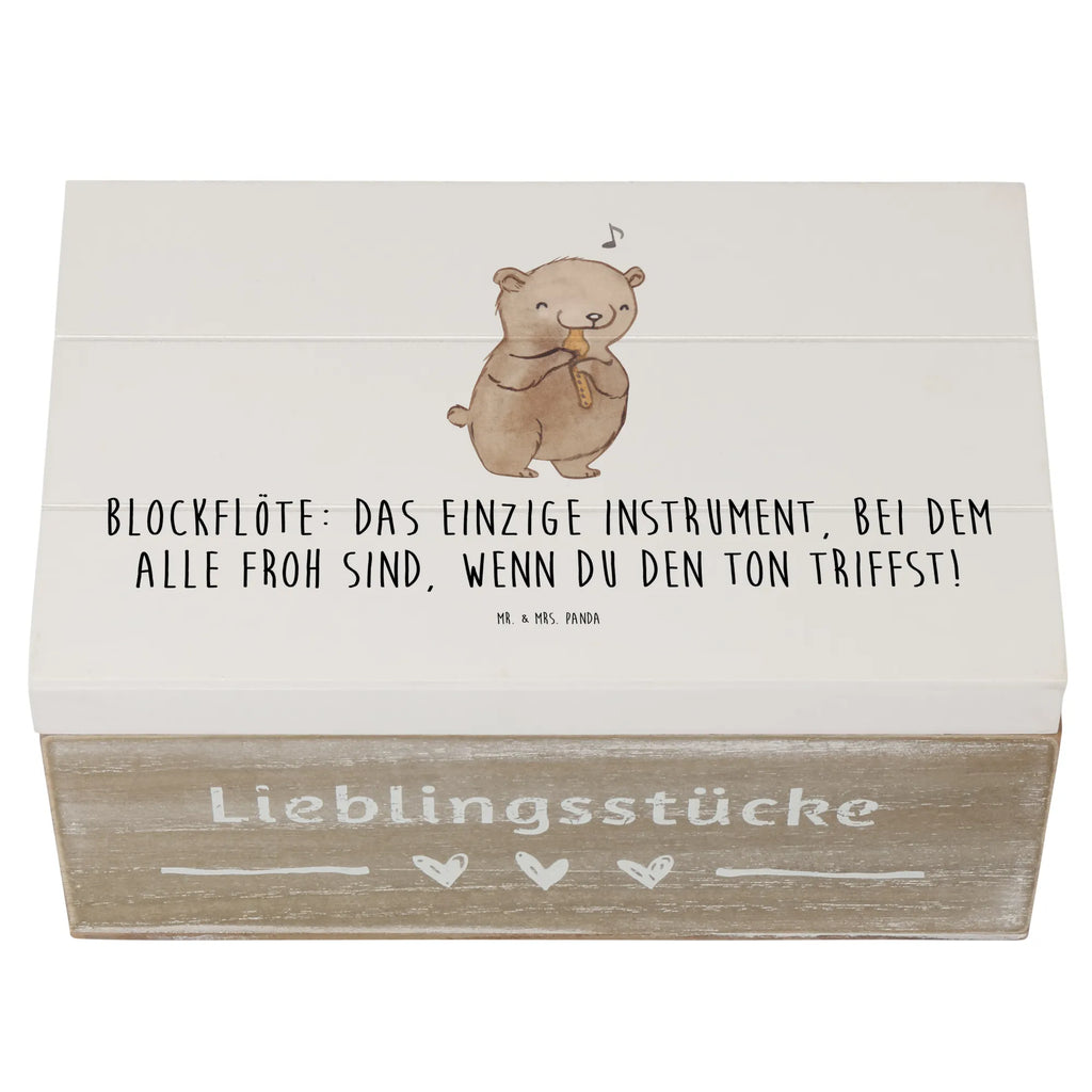 Holzkiste Blockflöte Freude Holzkiste, Kiste, Schatzkiste, Truhe, Schatulle, XXL, Erinnerungsbox, Erinnerungskiste, Dekokiste, Aufbewahrungsbox, Geschenkbox, Geschenkdose, Instrumente, Geschenke Musiker, Musikliebhaber