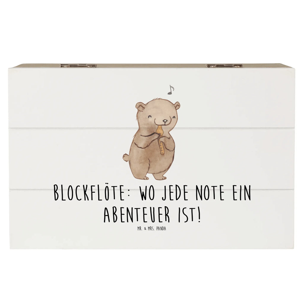 Holzkiste Abenteuer Blockflöte Holzkiste, Kiste, Schatzkiste, Truhe, Schatulle, XXL, Erinnerungsbox, Erinnerungskiste, Dekokiste, Aufbewahrungsbox, Geschenkbox, Geschenkdose, Instrumente, Geschenke Musiker, Musikliebhaber