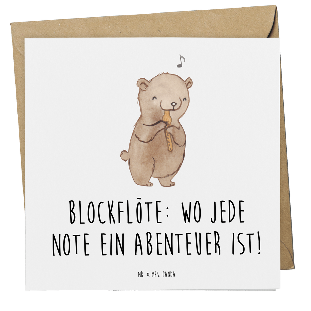 Deluxe Karte Abenteuer Blockflöte Karte, Grußkarte, Klappkarte, Einladungskarte, Glückwunschkarte, Hochzeitskarte, Geburtstagskarte, Hochwertige Grußkarte, Hochwertige Klappkarte, Instrumente, Geschenke Musiker, Musikliebhaber