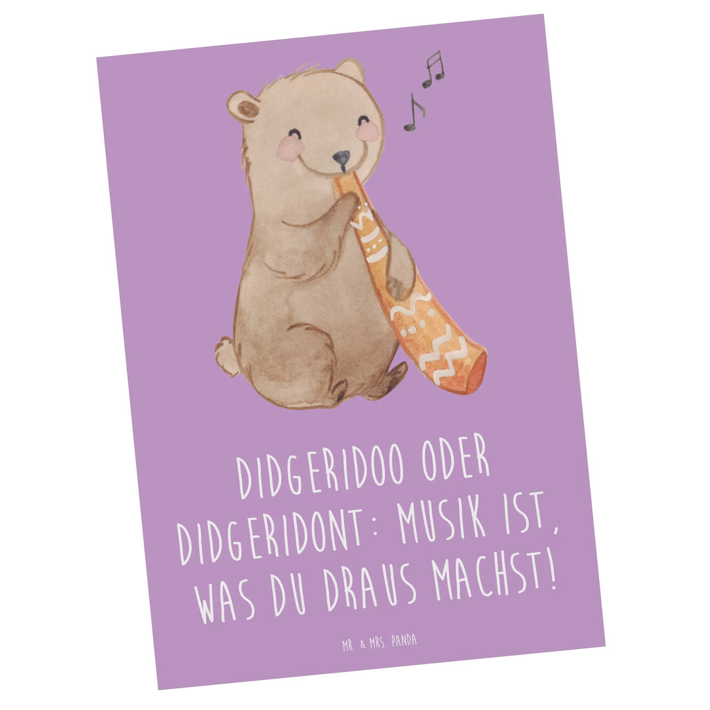 Postkarte Didgeridoo Musik Postkarte, Karte, Geschenkkarte, Grußkarte, Einladung, Ansichtskarte, Geburtstagskarte, Einladungskarte, Dankeskarte, Ansichtskarten, Einladung Geburtstag, Einladungskarten Geburtstag, Instrumente, Geschenke Musiker, Musikliebhaber