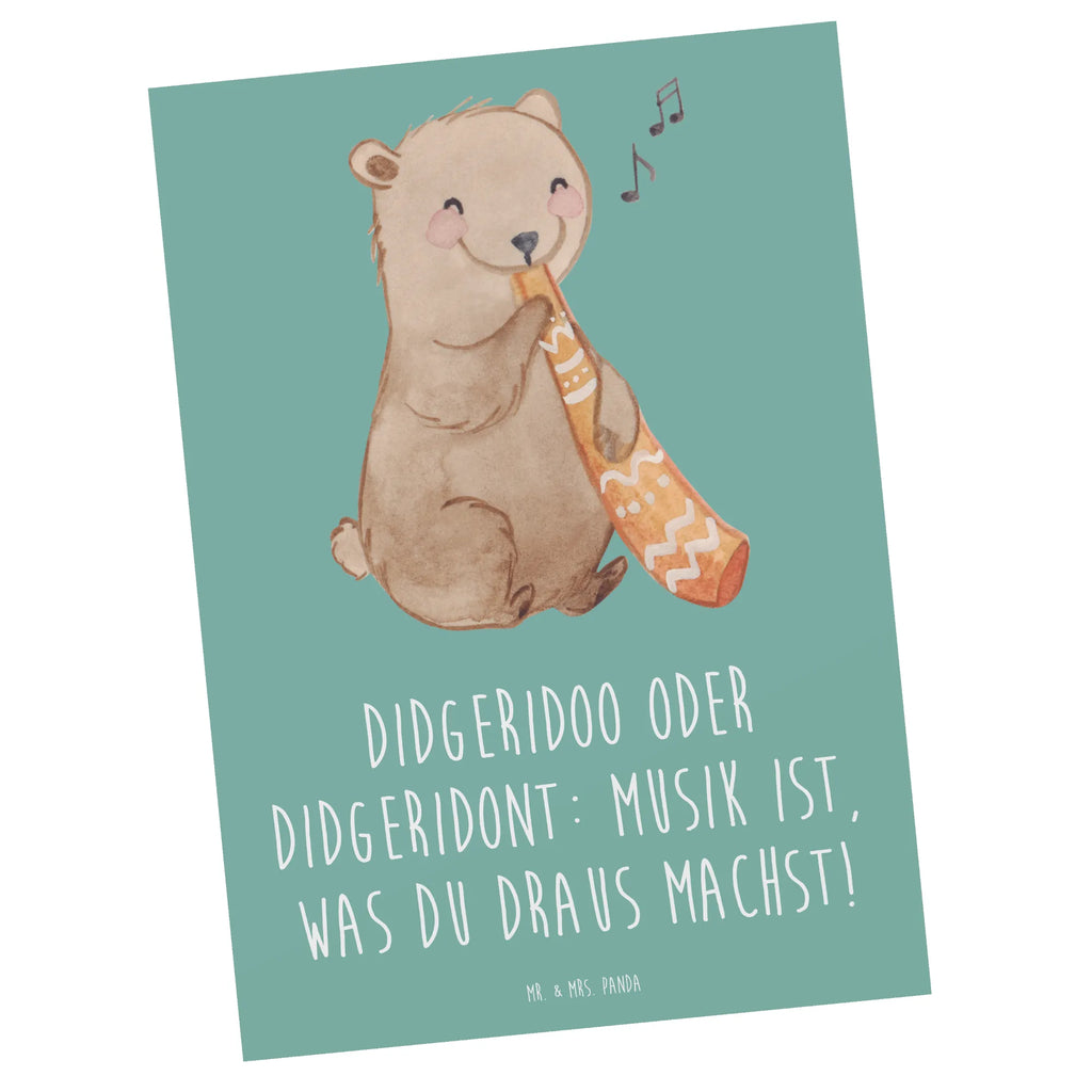 Postkarte Didgeridoo Musik Postkarte, Karte, Geschenkkarte, Grußkarte, Einladung, Ansichtskarte, Geburtstagskarte, Einladungskarte, Dankeskarte, Ansichtskarten, Einladung Geburtstag, Einladungskarten Geburtstag, Instrumente, Geschenke Musiker, Musikliebhaber