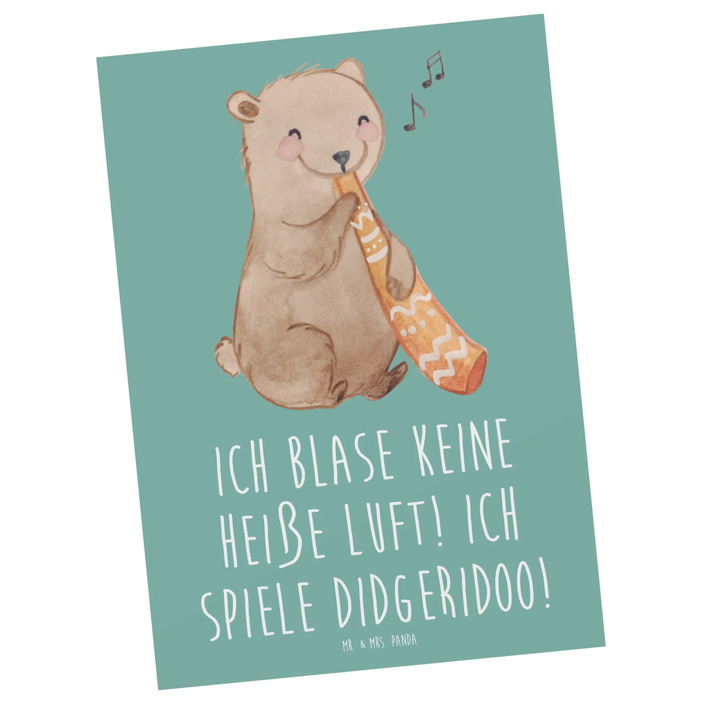 Postkarte Didgeridoo Spieler Postkarte, Karte, Geschenkkarte, Grußkarte, Einladung, Ansichtskarte, Geburtstagskarte, Einladungskarte, Dankeskarte, Ansichtskarten, Einladung Geburtstag, Einladungskarten Geburtstag, Instrumente, Geschenke Musiker, Musikliebhaber