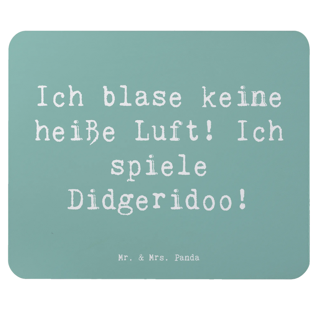 Mauspad Ich blase keine heiße Luft! Ich spiele Didgeridoo! Mousepad, Computer zubehör, Büroausstattung, PC Zubehör, Arbeitszimmer, Mauspad, Einzigartiges Mauspad, Designer Mauspad, Mausunterlage, Mauspad Büro, Instrumente, Geschenke Musiker, Musikliebhaber