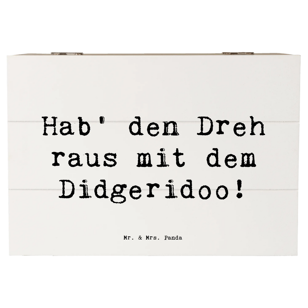 Holzkiste Spruch Didgeridoo Dreh Holzkiste, Kiste, Schatzkiste, Truhe, Schatulle, XXL, Erinnerungsbox, Erinnerungskiste, Dekokiste, Aufbewahrungsbox, Geschenkbox, Geschenkdose, Instrumente, Geschenke Musiker, Musikliebhaber