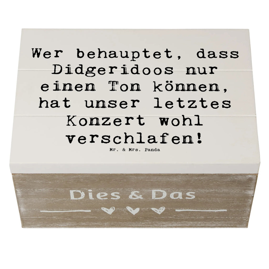 Holzkiste Spruch Didgeridoo Konzert Holzkiste, Kiste, Schatzkiste, Truhe, Schatulle, XXL, Erinnerungsbox, Erinnerungskiste, Dekokiste, Aufbewahrungsbox, Geschenkbox, Geschenkdose, Instrumente, Geschenke Musiker, Musikliebhaber