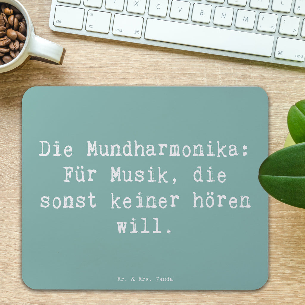 Mauspad Spruch Musik Mundharmonika Mousepad, Computer zubehör, Büroausstattung, PC Zubehör, Arbeitszimmer, Mauspad, Einzigartiges Mauspad, Designer Mauspad, Mausunterlage, Mauspad Büro, Instrumente, Geschenke Musiker, Musikliebhaber