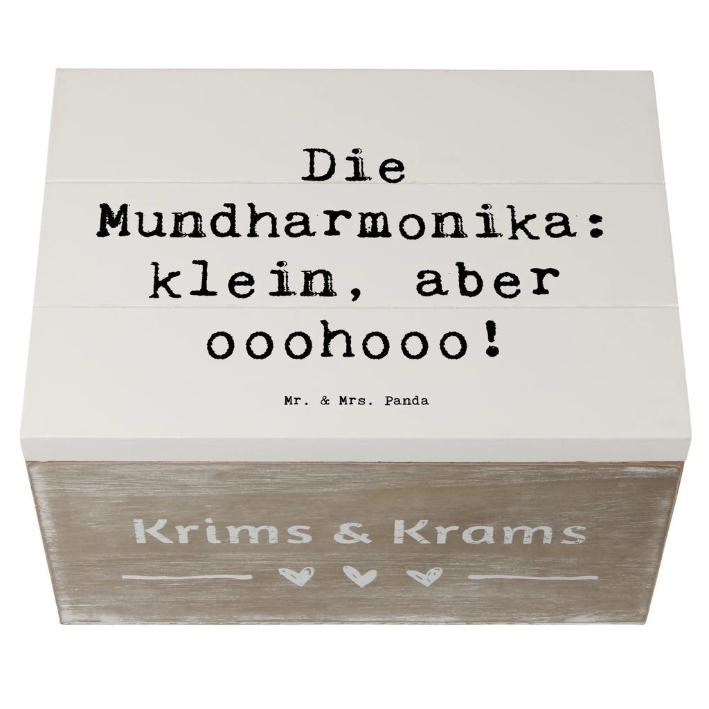 Holzkiste Spruch Mundharmonika Ohooo Holzkiste, Kiste, Schatzkiste, Truhe, Schatulle, XXL, Erinnerungsbox, Erinnerungskiste, Dekokiste, Aufbewahrungsbox, Geschenkbox, Geschenkdose, Instrumente, Geschenke Musiker, Musikliebhaber