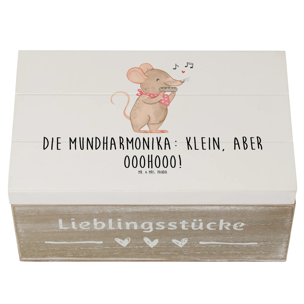 Holzkiste Mundharmonika Ohooo Holzkiste, Kiste, Schatzkiste, Truhe, Schatulle, XXL, Erinnerungsbox, Erinnerungskiste, Dekokiste, Aufbewahrungsbox, Geschenkbox, Geschenkdose, Instrumente, Geschenke Musiker, Musikliebhaber