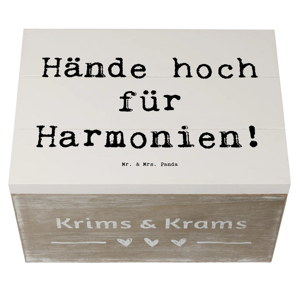 Holzkiste Spruch Theremin Harmonie Holzkiste, Kiste, Schatzkiste, Truhe, Schatulle, XXL, Erinnerungsbox, Erinnerungskiste, Dekokiste, Aufbewahrungsbox, Geschenkbox, Geschenkdose, Instrumente, Geschenke Musiker, Musikliebhaber