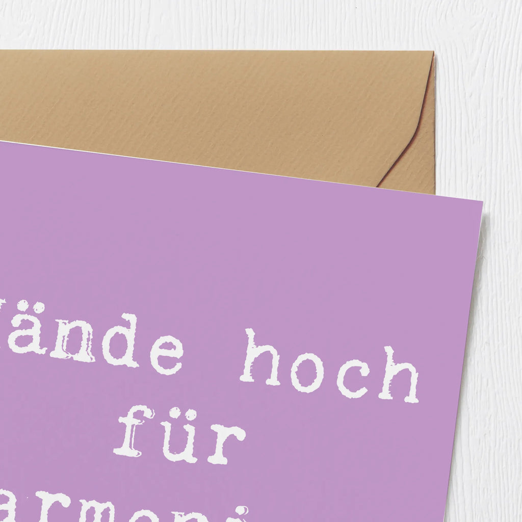 Deluxe Karte Spruch Theremin Harmonie Karte, Grußkarte, Klappkarte, Einladungskarte, Glückwunschkarte, Hochzeitskarte, Geburtstagskarte, Hochwertige Grußkarte, Hochwertige Klappkarte, Instrumente, Geschenke Musiker, Musikliebhaber