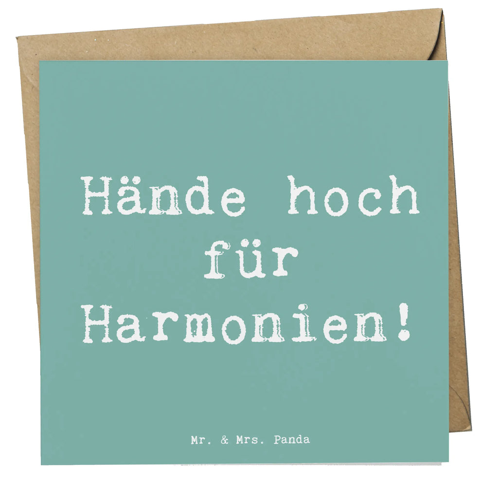 Deluxe Karte Spruch Theremin Harmonie Karte, Grußkarte, Klappkarte, Einladungskarte, Glückwunschkarte, Hochzeitskarte, Geburtstagskarte, Hochwertige Grußkarte, Hochwertige Klappkarte, Instrumente, Geschenke Musiker, Musikliebhaber