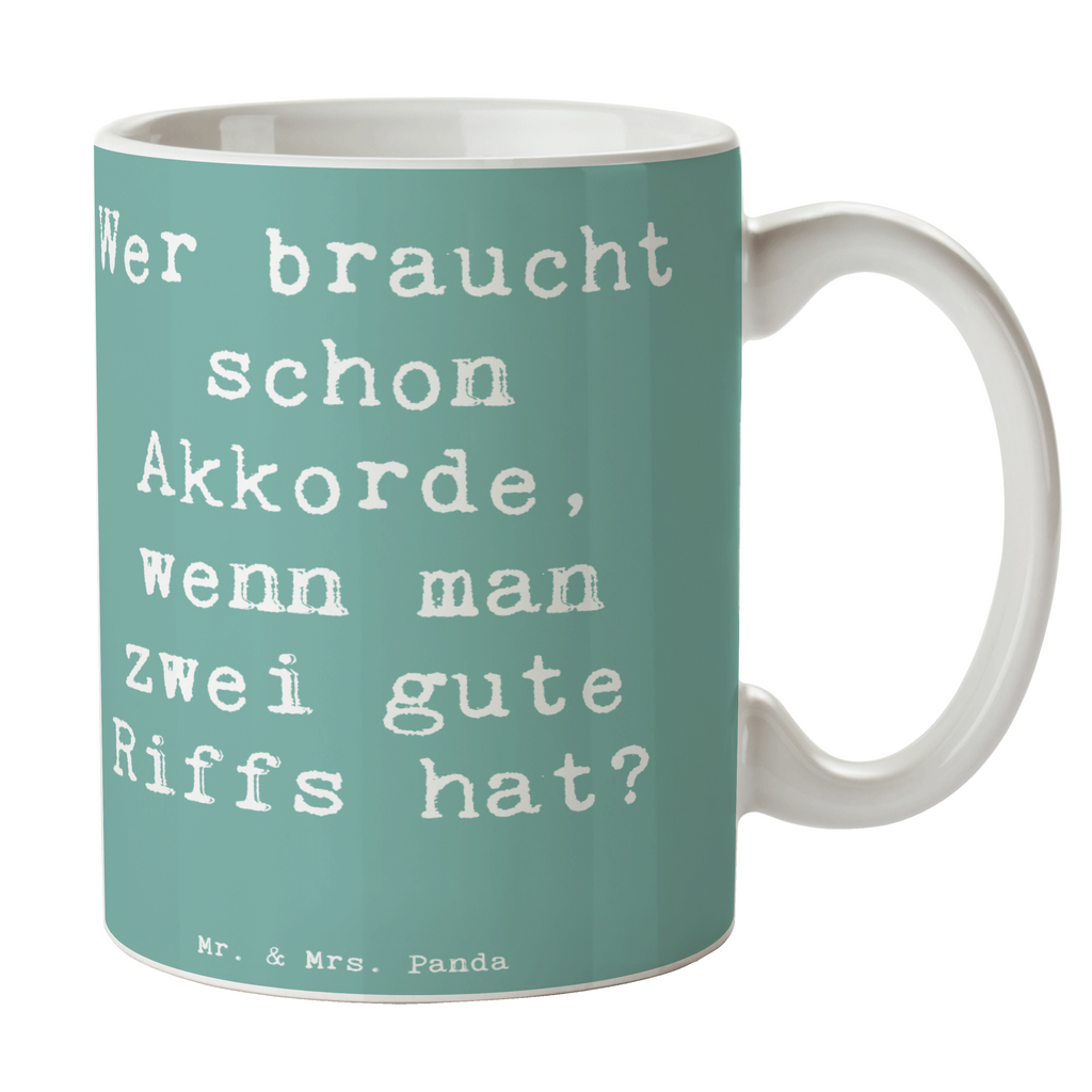 Tasse Spruch E-Gitarre Zwei Riffs Tasse, Kaffeetasse, Teetasse, Becher, Kaffeebecher, Teebecher, Keramiktasse, Porzellantasse, Büro Tasse, Geschenk Tasse, Tasse Sprüche, Tasse Motive, Kaffeetassen, Tasse bedrucken, Designer Tasse, Cappuccino Tassen, Schöne Teetassen, Instrumente, Geschenke Musiker, Musikliebhaber