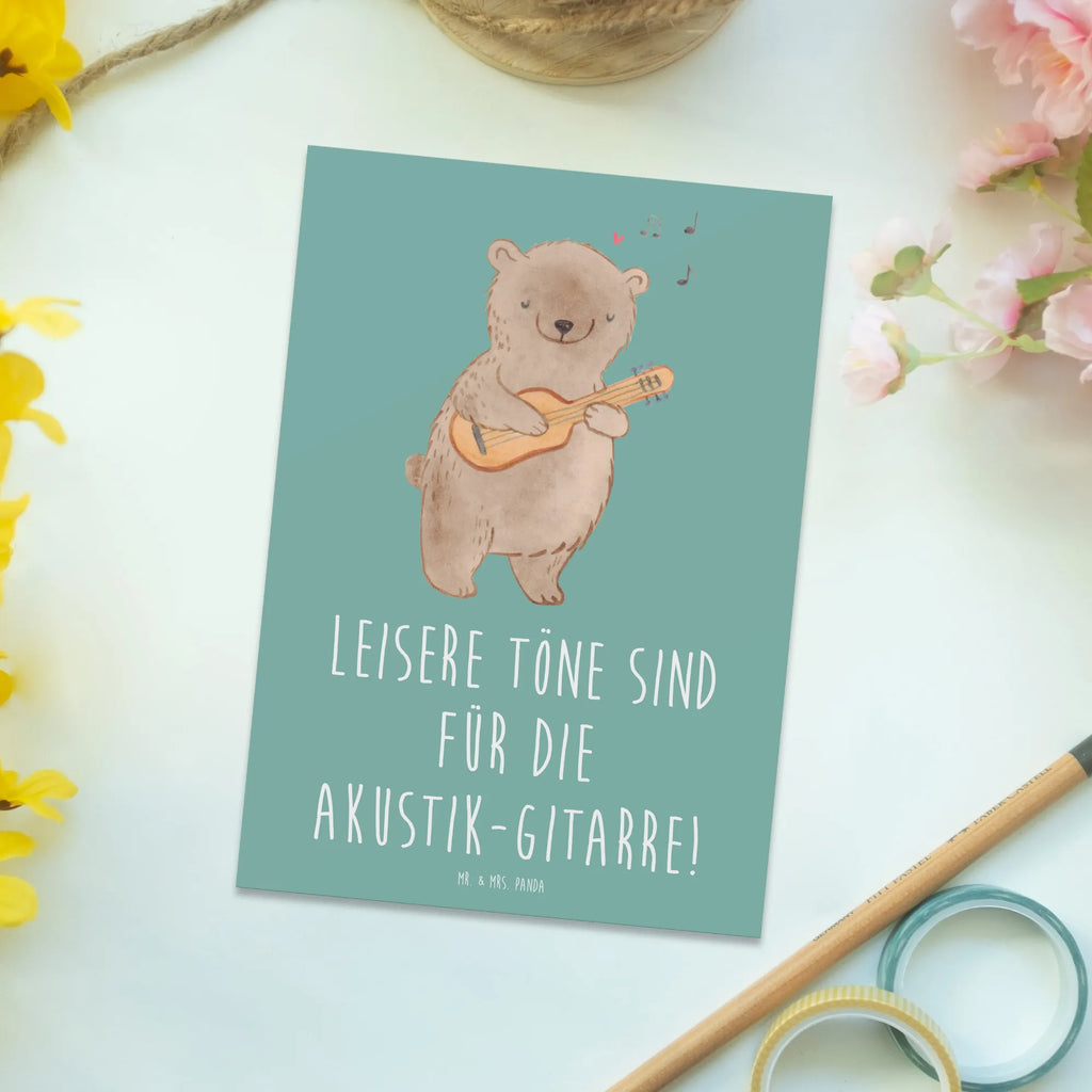 Postkarte Akustik-Gitarre Magie Postkarte, Karte, Geschenkkarte, Grußkarte, Einladung, Ansichtskarte, Geburtstagskarte, Einladungskarte, Dankeskarte, Ansichtskarten, Einladung Geburtstag, Einladungskarten Geburtstag, Instrumente, Geschenke Musiker, Musikliebhaber