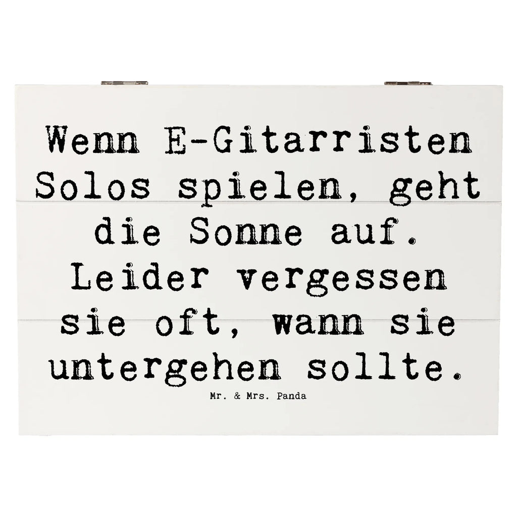 Holzkiste Spruch E-Gitarre Solos Holzkiste, Kiste, Schatzkiste, Truhe, Schatulle, XXL, Erinnerungsbox, Erinnerungskiste, Dekokiste, Aufbewahrungsbox, Geschenkbox, Geschenkdose, Instrumente, Geschenke Musiker, Musikliebhaber