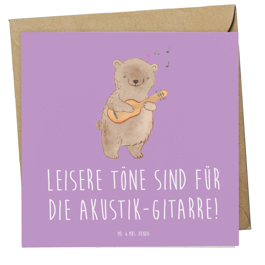 Deluxe Karte Akustik-Gitarre Magie Karte, Grußkarte, Klappkarte, Einladungskarte, Glückwunschkarte, Hochzeitskarte, Geburtstagskarte, Hochwertige Grußkarte, Hochwertige Klappkarte, Instrumente, Geschenke Musiker, Musikliebhaber