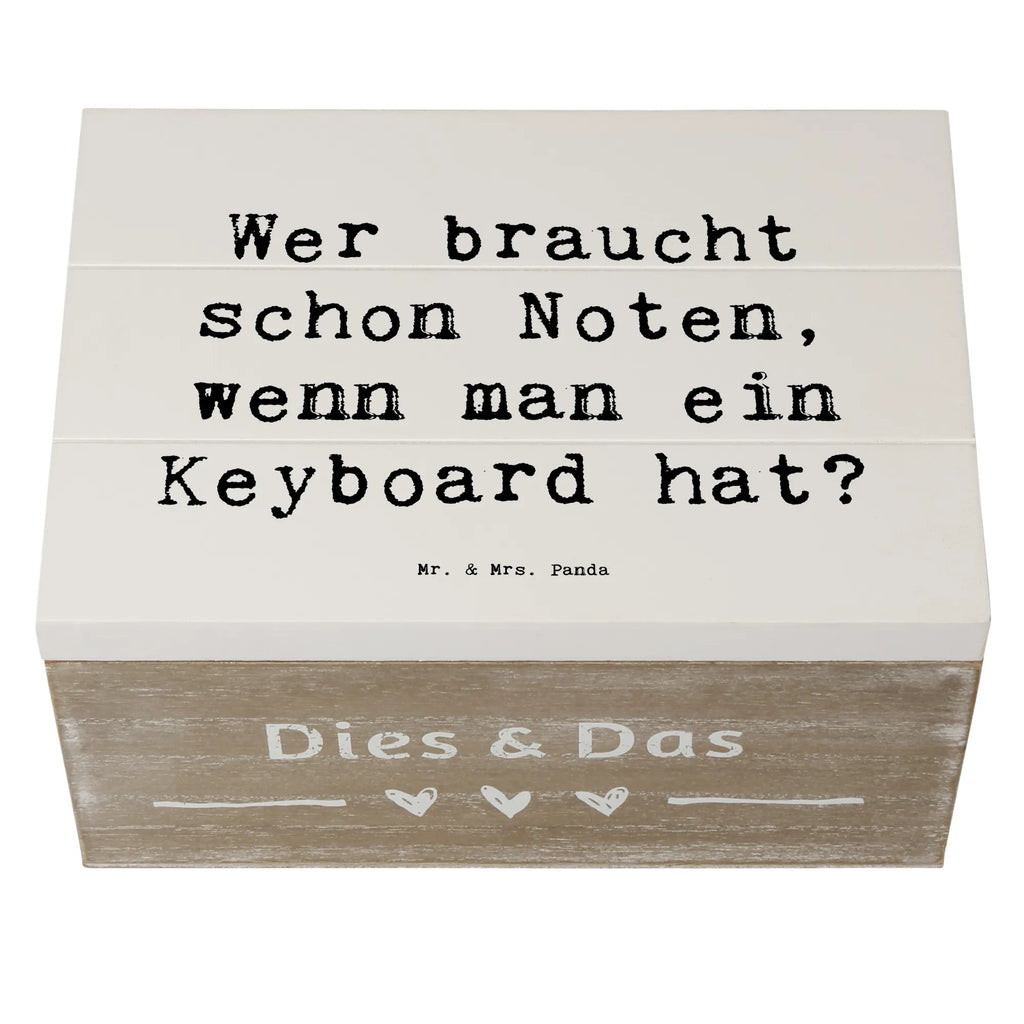 Holzkiste Spruch Keyboard Freude Holzkiste, Kiste, Schatzkiste, Truhe, Schatulle, XXL, Erinnerungsbox, Erinnerungskiste, Dekokiste, Aufbewahrungsbox, Geschenkbox, Geschenkdose, Instrumente, Geschenke Musiker, Musikliebhaber