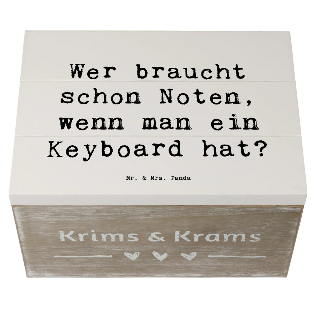 Holzkiste Spruch Keyboard Freude Holzkiste, Kiste, Schatzkiste, Truhe, Schatulle, XXL, Erinnerungsbox, Erinnerungskiste, Dekokiste, Aufbewahrungsbox, Geschenkbox, Geschenkdose, Instrumente, Geschenke Musiker, Musikliebhaber